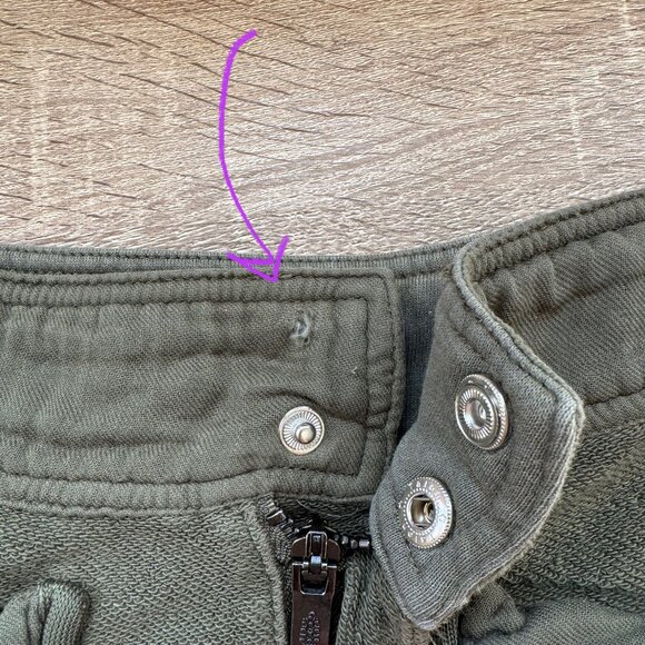 Free People Timko Shorts Slouchy Mid Sweat Shorts Baggy in Seagrass Green Small - Picture 2 of 6